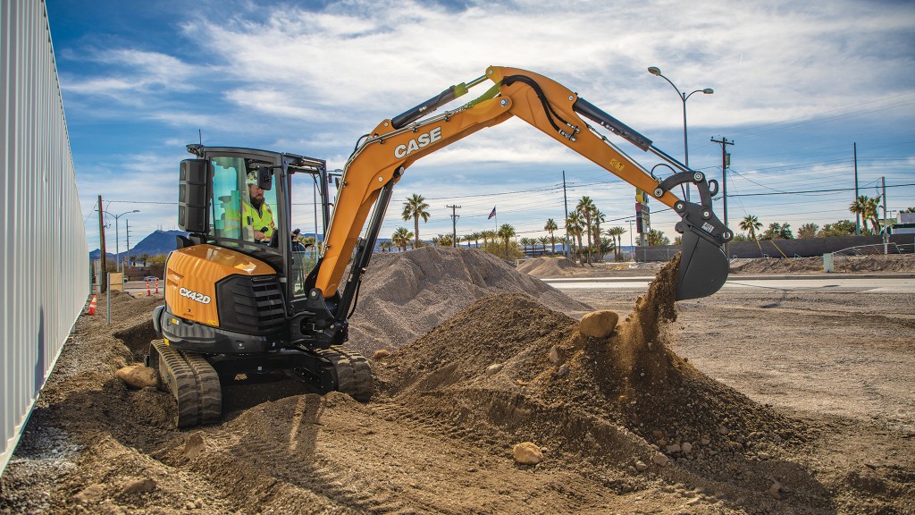 CASE Construction Equipment 2024 mini excavator spec guide