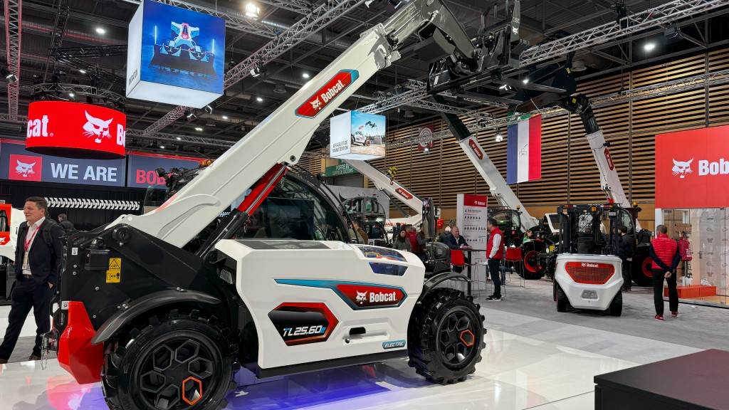 Bobcat reveals electric telehandler concept