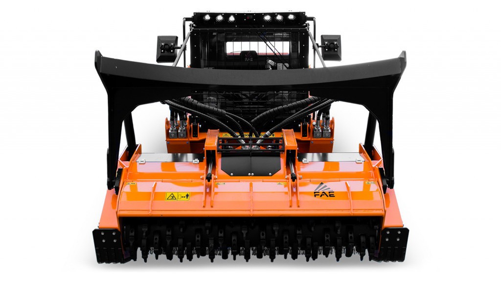 Tackle soft, uneven, or swampy job sites with FAE's updated tracked carrier