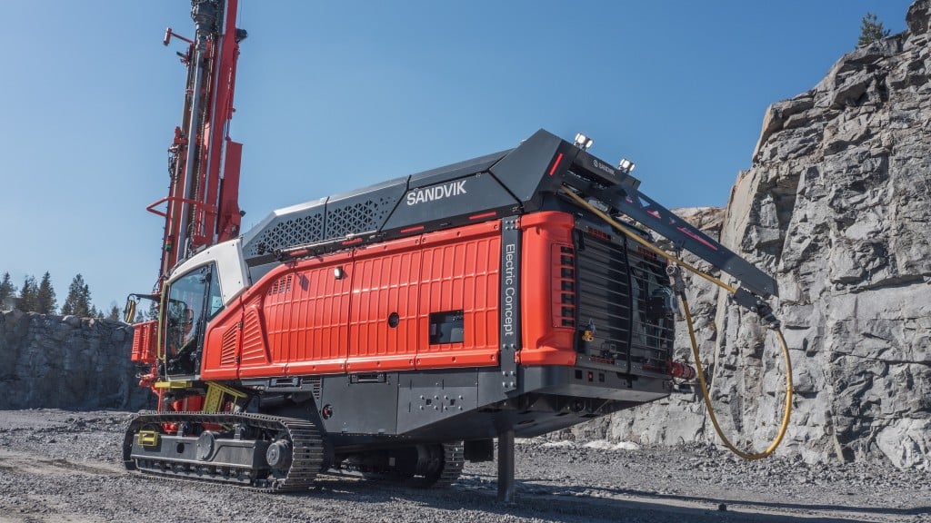 Boliden and Sandvik partner to test battery-electric concept surface drill rig