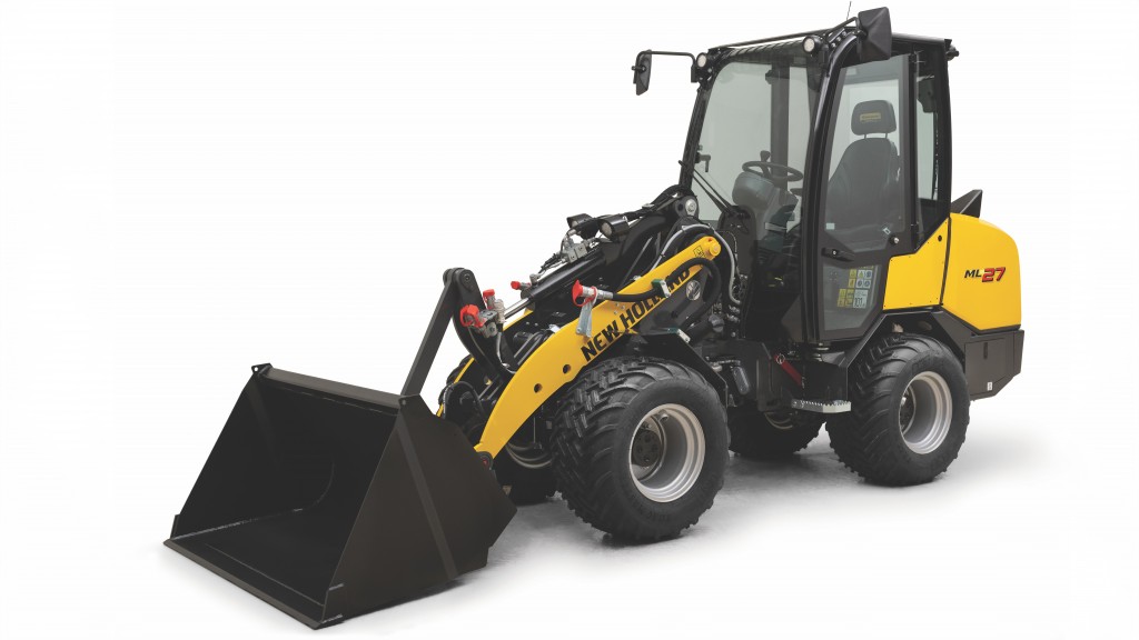 New Holland's new small articulated loaders perform with precision in diverse applications