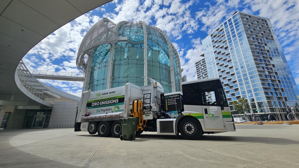 GreenWaste orders first hydrogen-powered collection trucks in North America