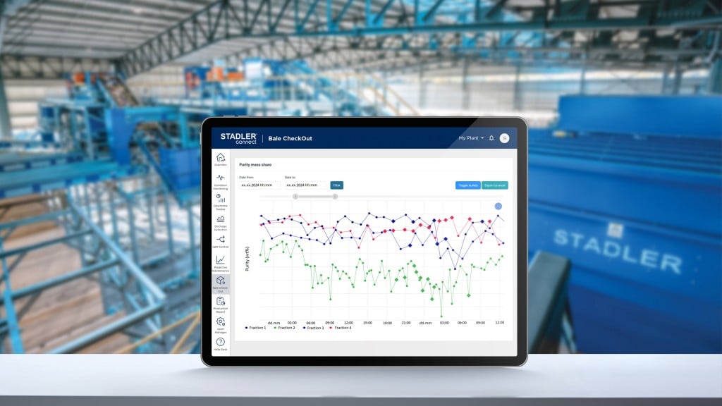 New digital recycling plant optimization solutions from STADLER