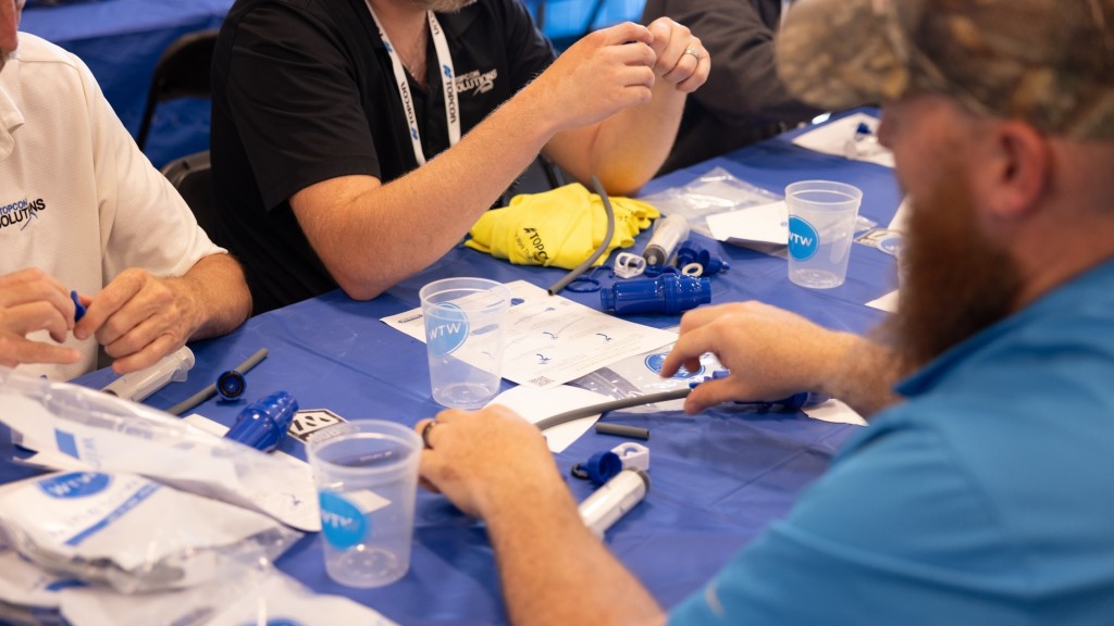 Topcon sponsors WTW Filter Build event to combat global water insecurity