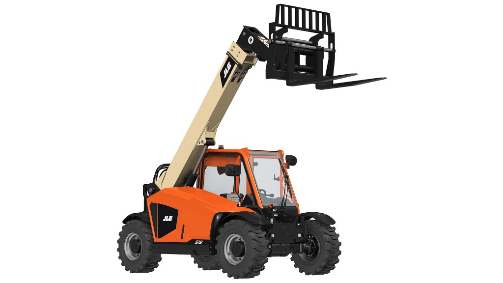 Updated telehandler from JLG features a more powerful and efficient engine