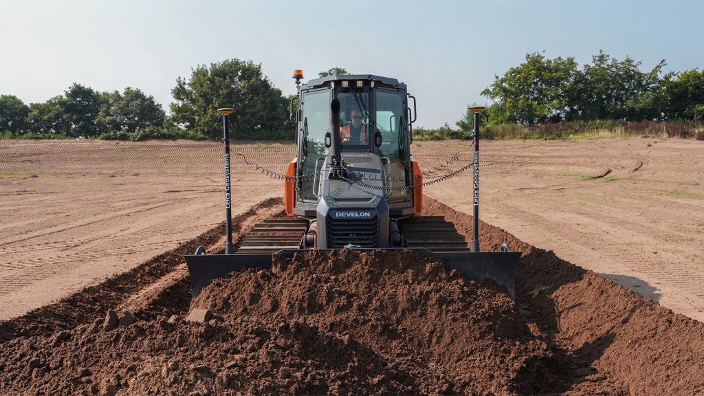 New 3D machine control solution will enhance DEVELON dozers’ operating precision