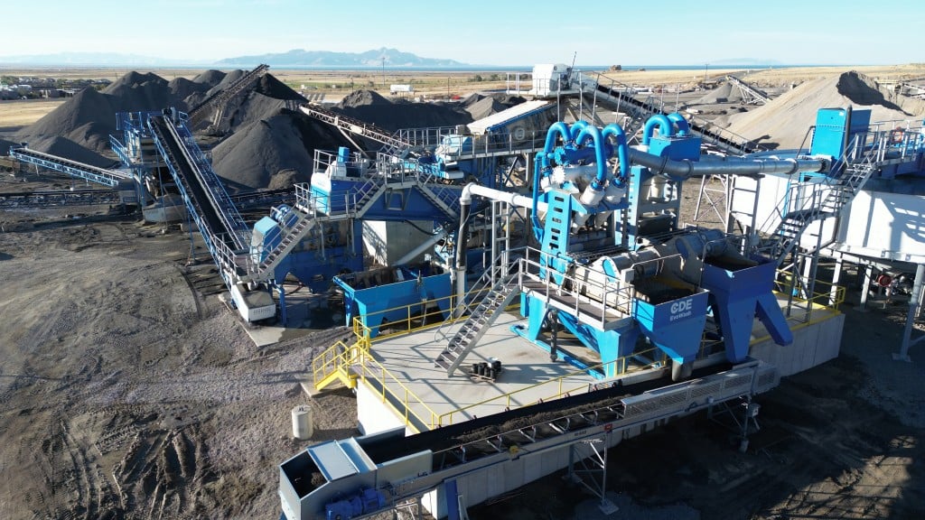 CDE collaborates with Granite on water-efficient wash plant in Utah