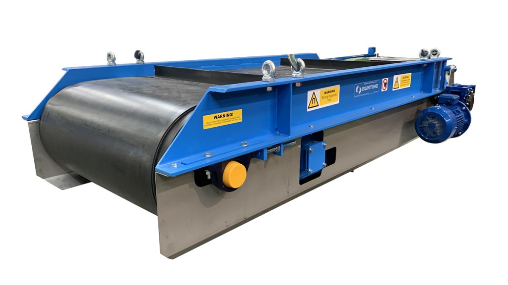 Bunting and Smiley Monroe collaborate to extend belt life of metal separators