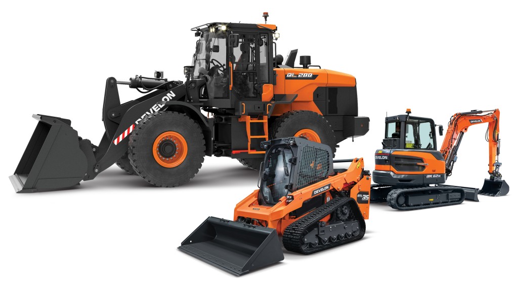 DEVELON will show three machines at World of Concrete 2025