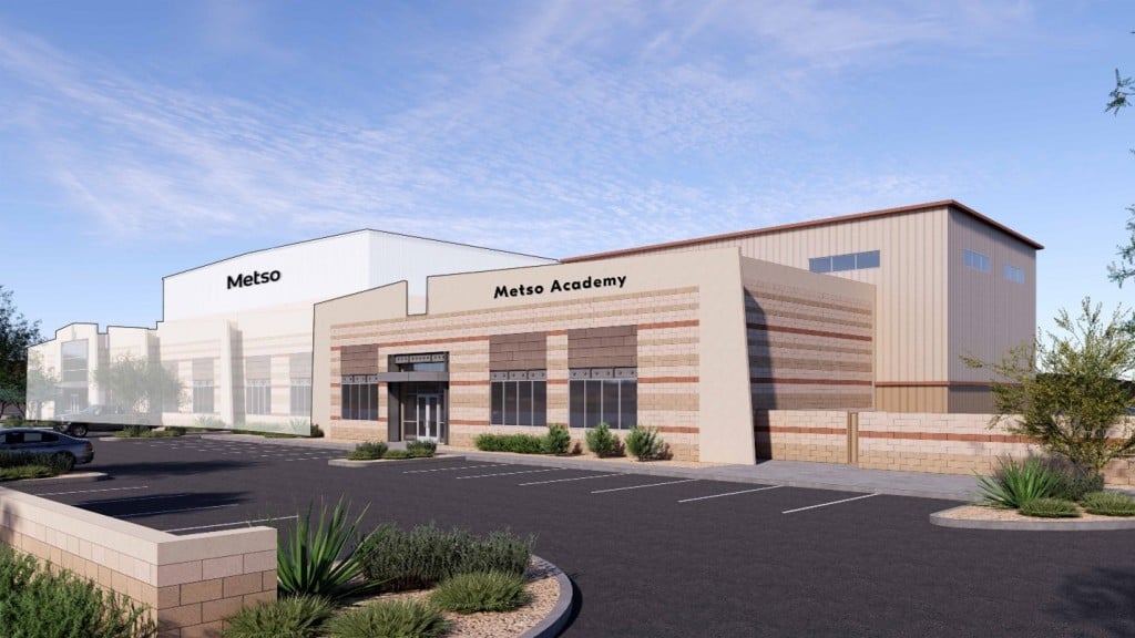 Metso breaks ground on expanded service centre and training facility in Arizona