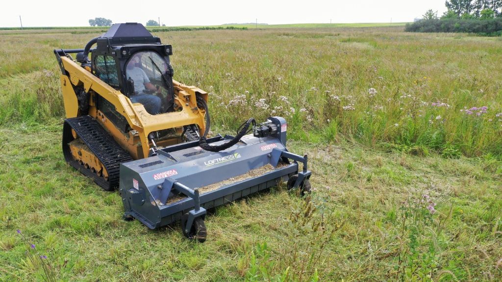 Newly redesigned flail mower attachment from Loftness offers enhanced cutting precision