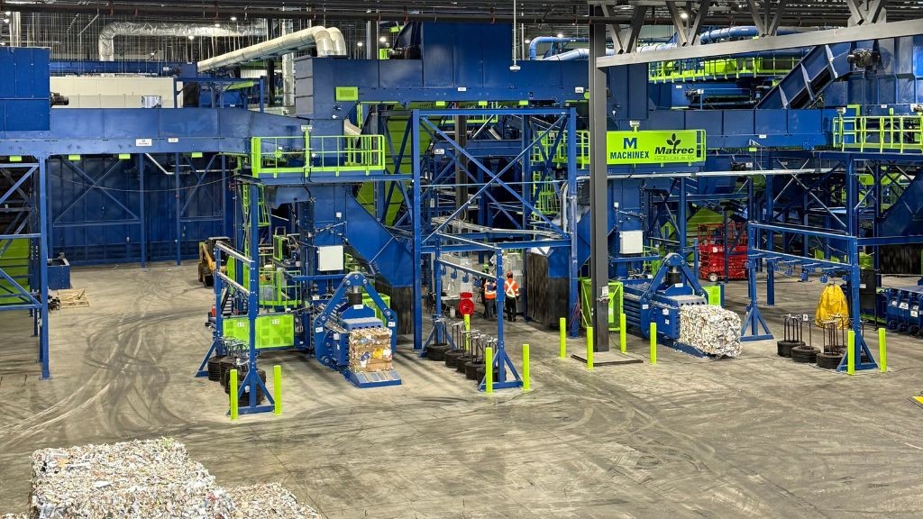 New Machinex MRF advances curbside recycling, EPR goals in Quebec
