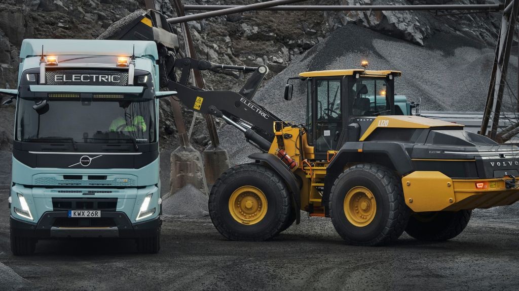Volvo to make history at bauma with all zero-emission equipment display
