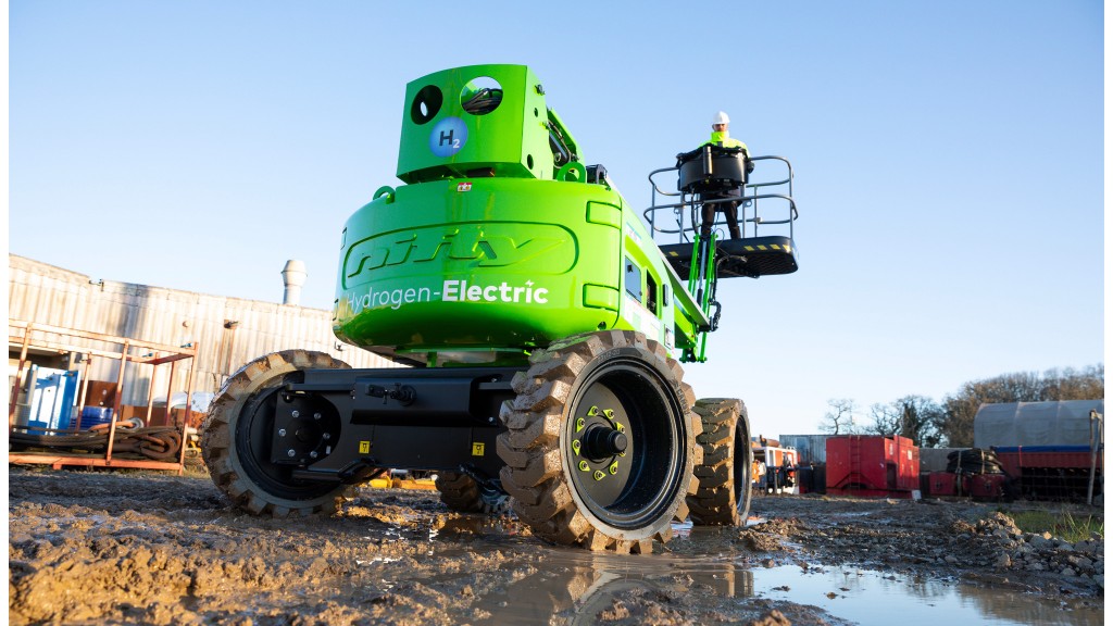 Niftylift unveils new hydrogen-electric boom lift