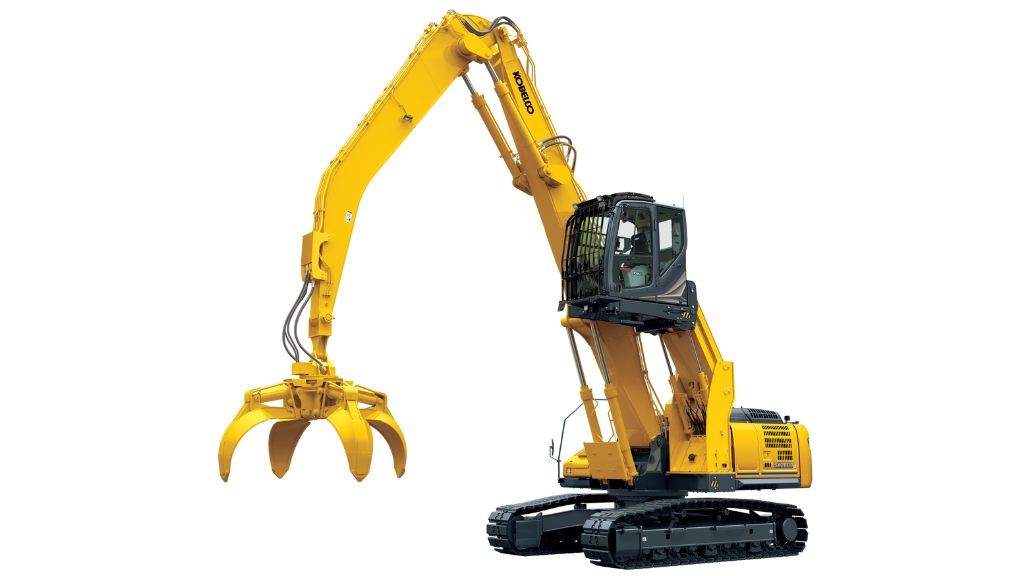 New KOBELCO machines designed for waste and scrap handling efficiency