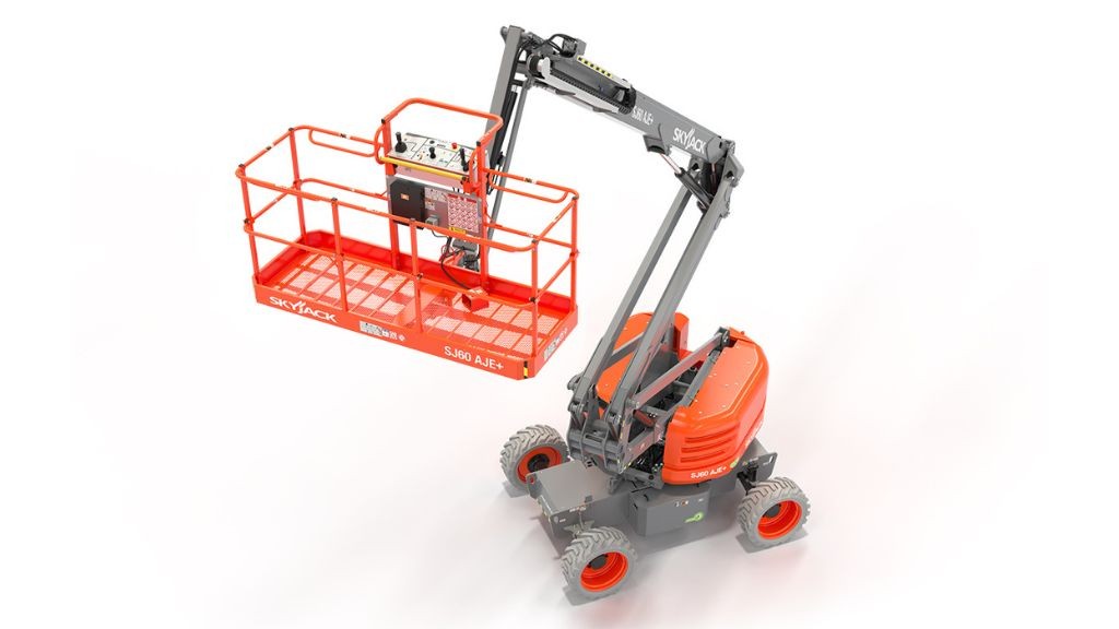 Skyjack launches new range of hybrid-electric rough-terrain articulated booms