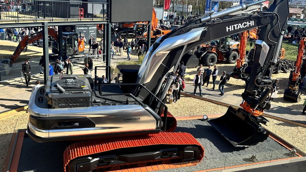 Hitachi's new excavator concept is designed to revolutionize the operator experience