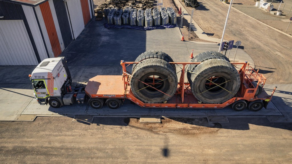 Kal Tire transforms mining tire waste into new resources