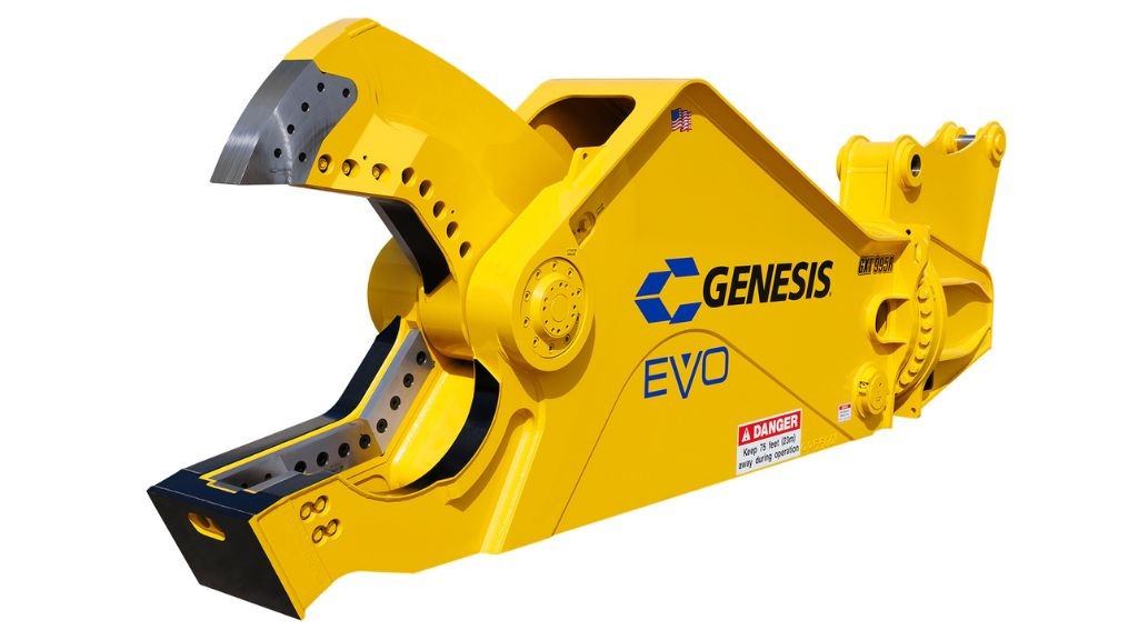 Genesis upgrades scrap shears to deliver more power and reduce maintenance