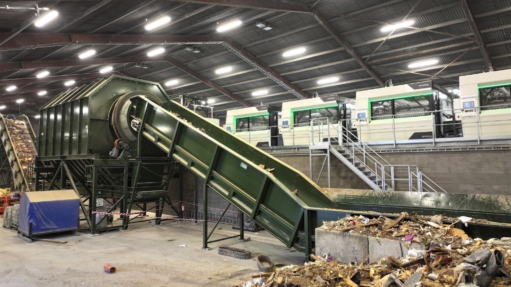 Inside the robotic sorting plant handling a third of Denmark’s C&D waste