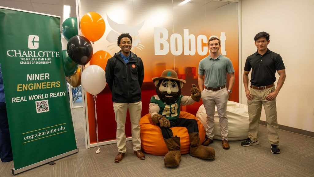 Bobcat supports students in STEM with $200,000 donation to UNC Charlotte