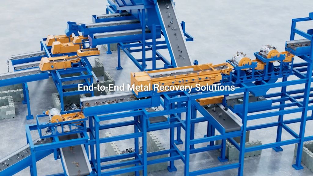 (VIDEO) See every stage of the metal recovery process with Eriez’ scrap recycling animation