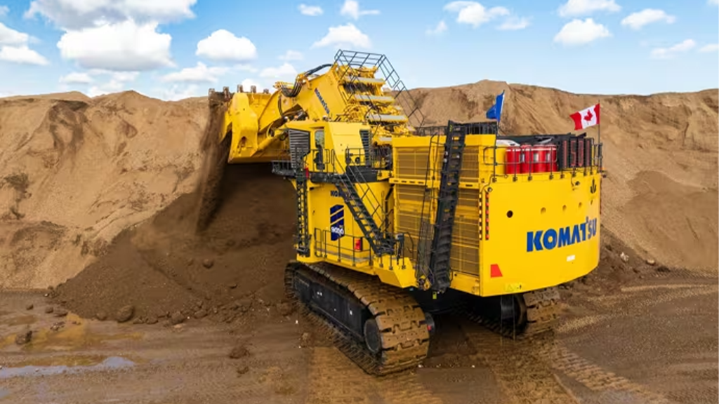Second Komatsu PC9000 excavator arrives at Suncor’s Fort Hills Mine