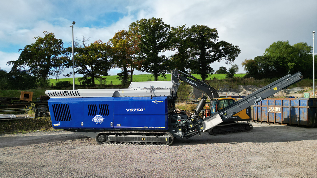 EDGE Innovate to debut high-capacity waste shredder at CONEXPO-CON/AGG