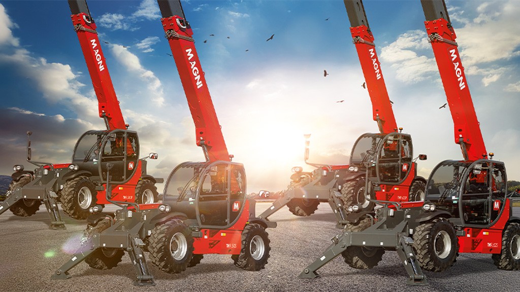 MAGNI's four new telehandlers are designed to provide reliable lifting performance