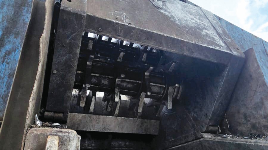 Inside Riverside Metals' mill designed for pre-shredding performance