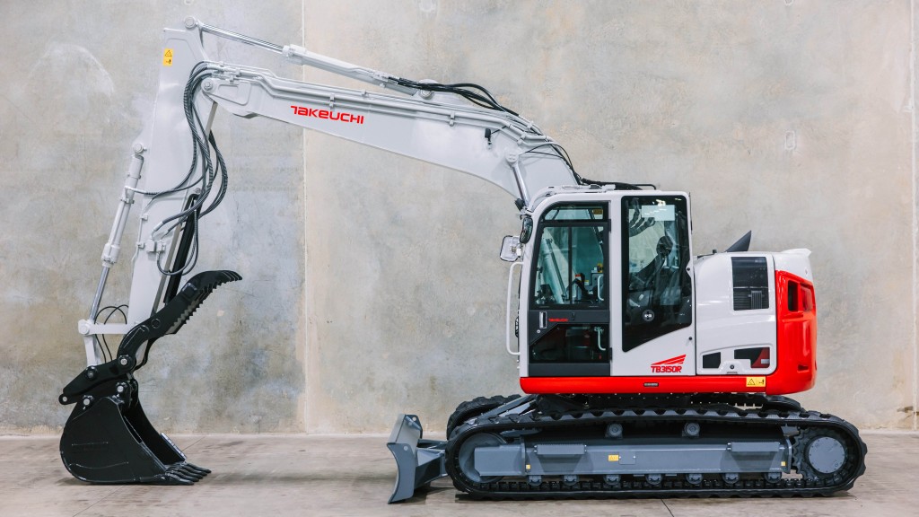 Takeuchi previews update to its largest excavator
