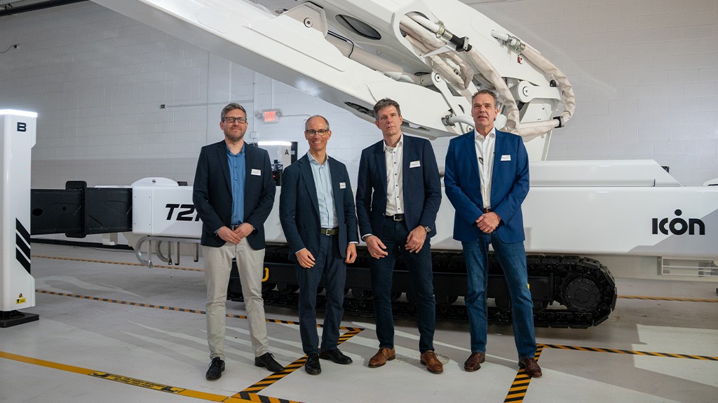 ICON’s 3D printing is brought to construction with PALFINGER’s large-scale lifting