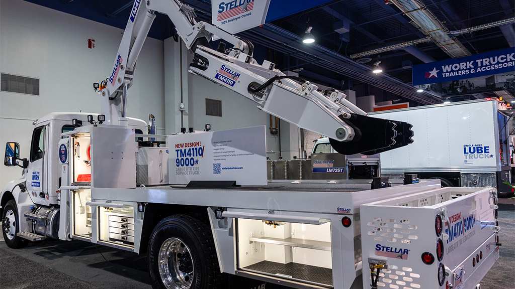 Stellar’s redesigned heavy-duty truck body handles off-the-road tires in demanding environments