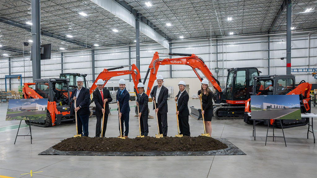 Kubota breaks ground on new Kansas testing facility
