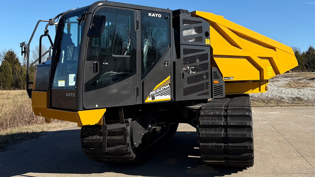 New rotating crawler carrier from KATO features tighter cycle times with higher capacity