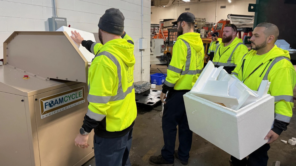 PSRA-backed infrastructure in Nashville supports polystyrene recycling