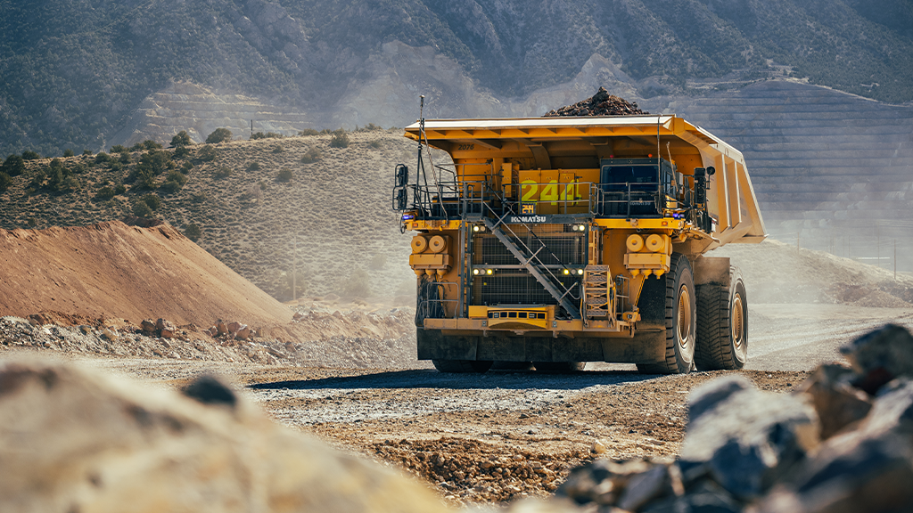 Komatsu’s 1,000th autonomous haul truck will be deployed at Nevada gold mine
