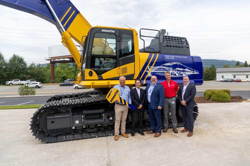Komatsu celebrates 40 years of North American manufacturing