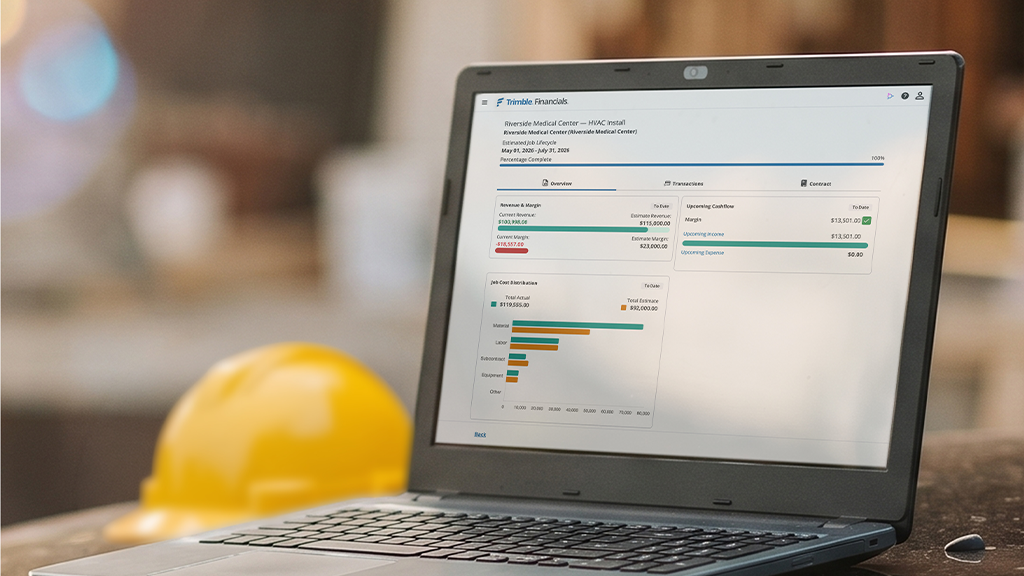 Trimble Financials simplifies accounting for small contractors