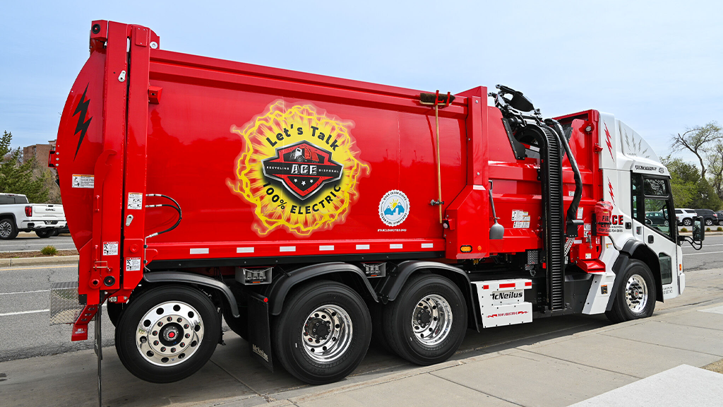ACE Recycling & Disposal adds electric McNeilus Volterra to collection fleet