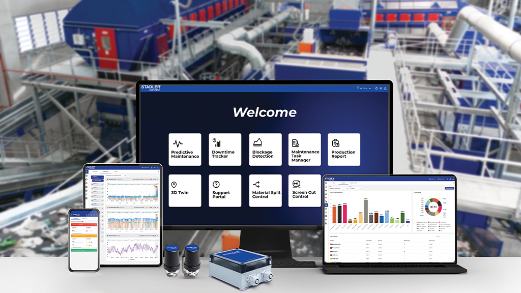 STADLERconnect turns sorting plant data into smarter maintenance and automation