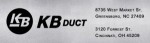 K&B Duct Logo