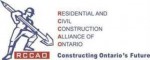 Residential and Civil Construction Alliance of Ontario (RCCAO) Logo