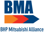BHP Mitsubishi Alliance (BMA) Logo