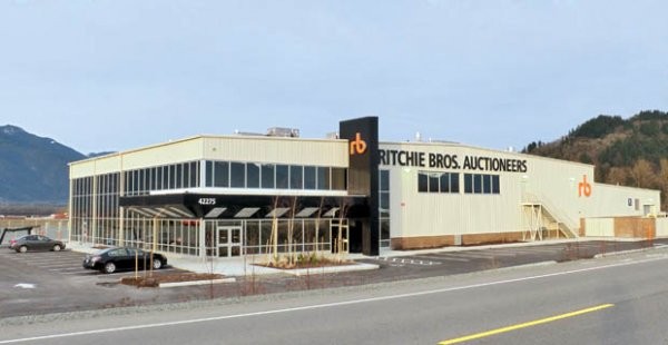 Ritchie Bros. moves to Chilliwack, B.C., to conduct Grand Opening auction