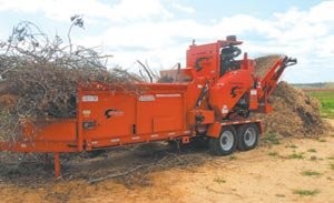 Horizontal grinder debuts at Waste Expo Horizontal grinder debuts at Waste Expo