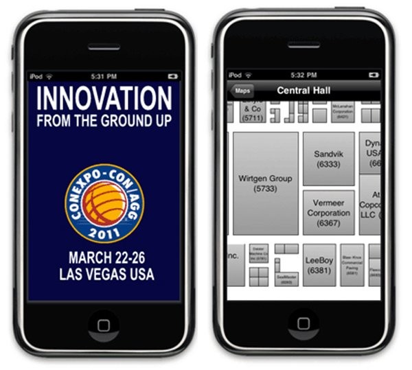 Get the most out of CONEXPO-CON/AGG with a Smartphone app