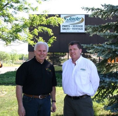 Ric Ross (left) and Steve McCoy at their new facility in Orillia.