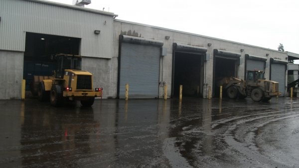 The Comox Valley Regional District’s Biosolids Composting Facility uses five enclosed, aerated bays in the initial phase of treating the area’s wastewater plant solid residuals. The Comox Valley Regional District’s Biosolids Composting Facility uses five enclosed, aerated bays in the initial phase of treating the area’s wastewater plant solid residuals.