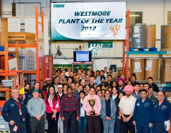 ORBIS names its Rexdale facility plant of the year